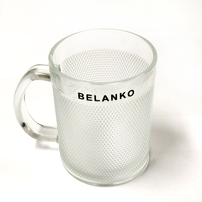 BELANKO 13 OZ Glass Mug